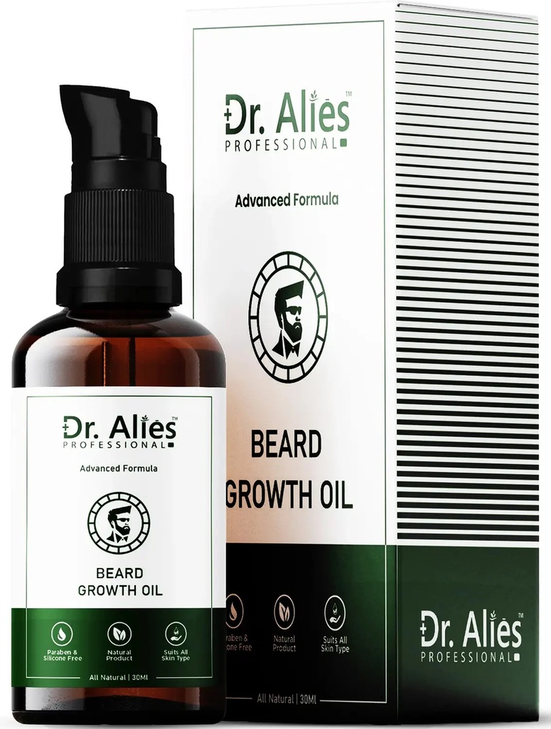 Professional Beard Growth Oil Natural Chemical Free Blend For Thicker Stronger Beard Growth | 30ml
